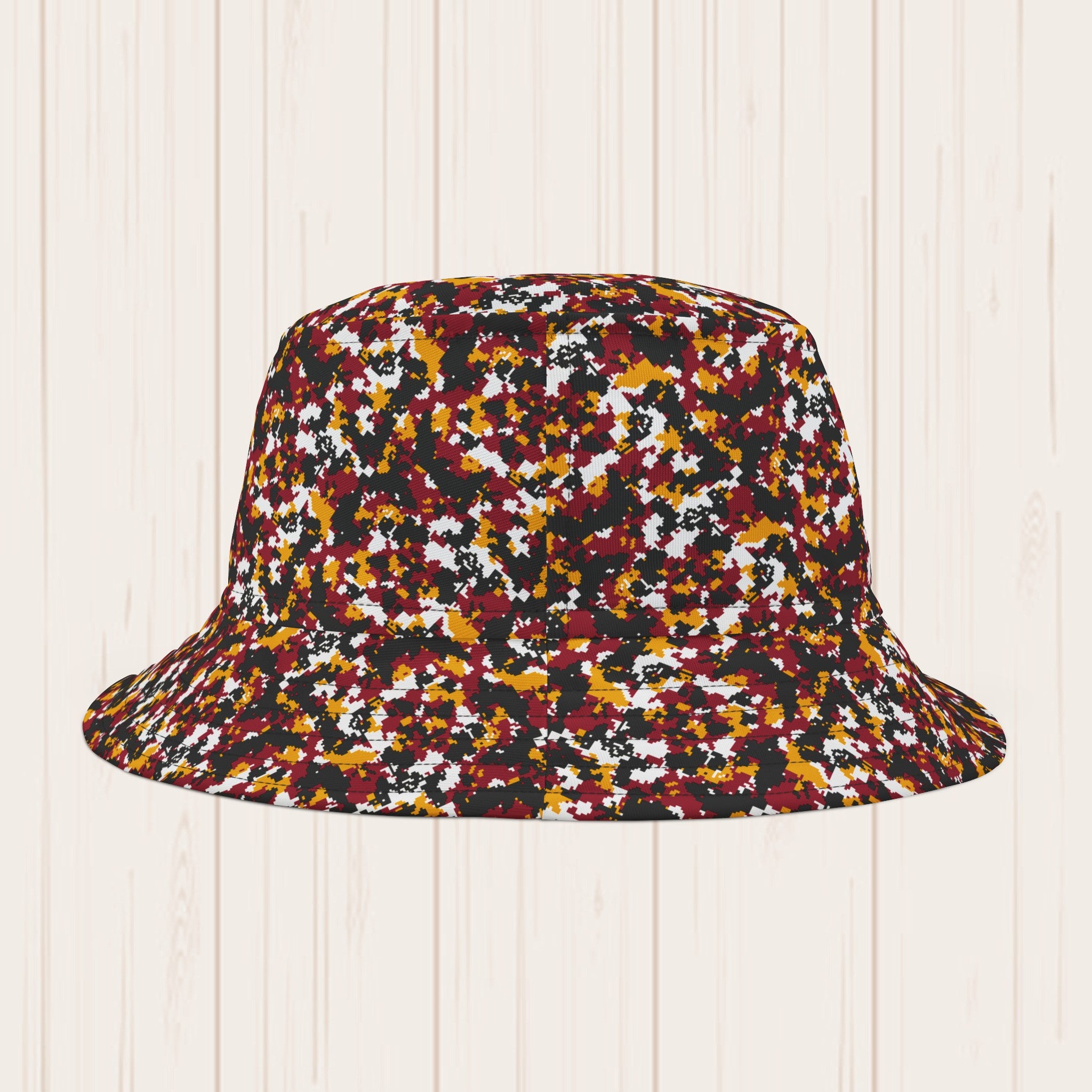 Maryland Flag Camo Colors Water Repellent Bucket Hat | Free Shipping