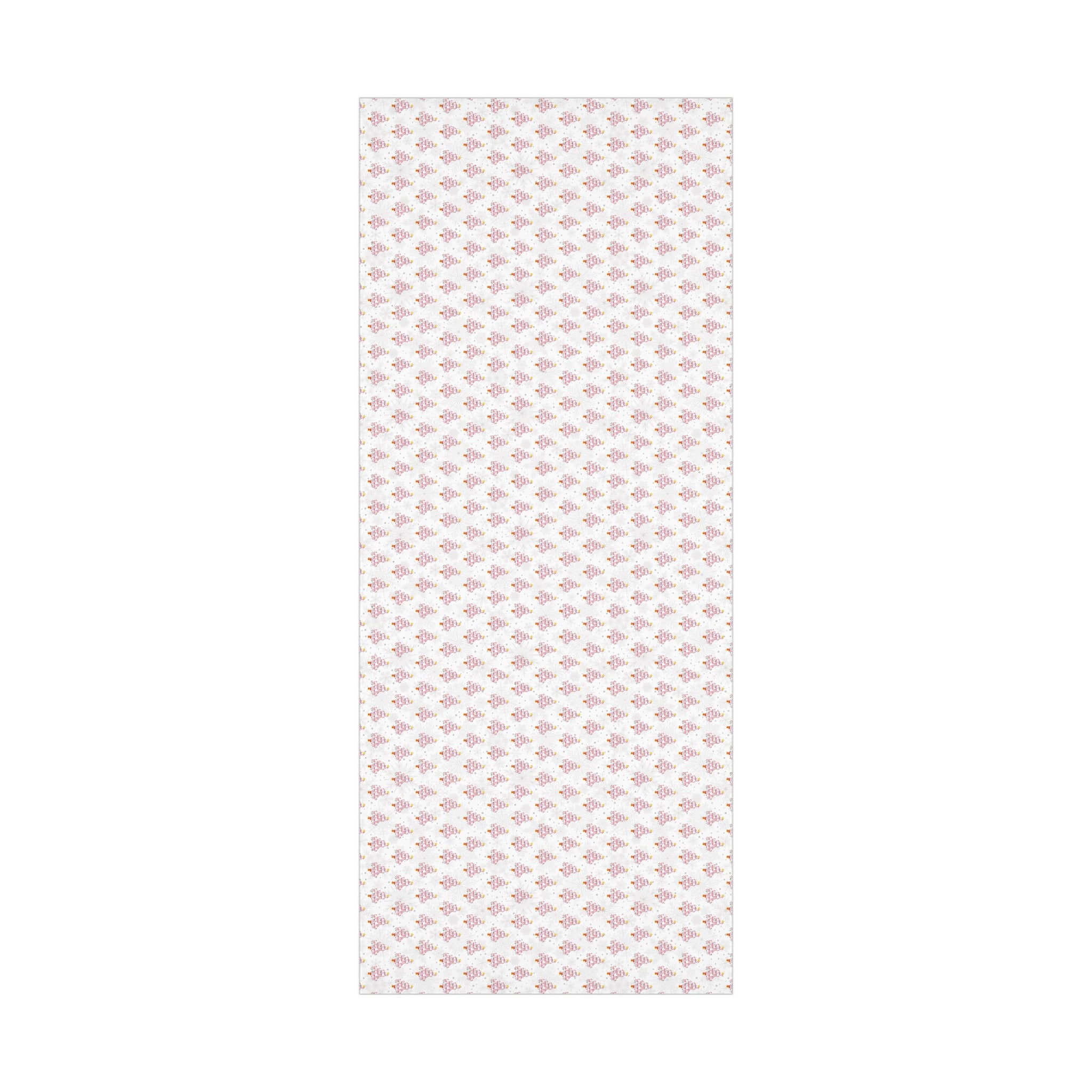 Pink Flamingo Christmas Wrapping Paper Roll of 6 or 12 Feet | Choice of Matte or Satin Finish | Buy 2 or more and SAVE 10%