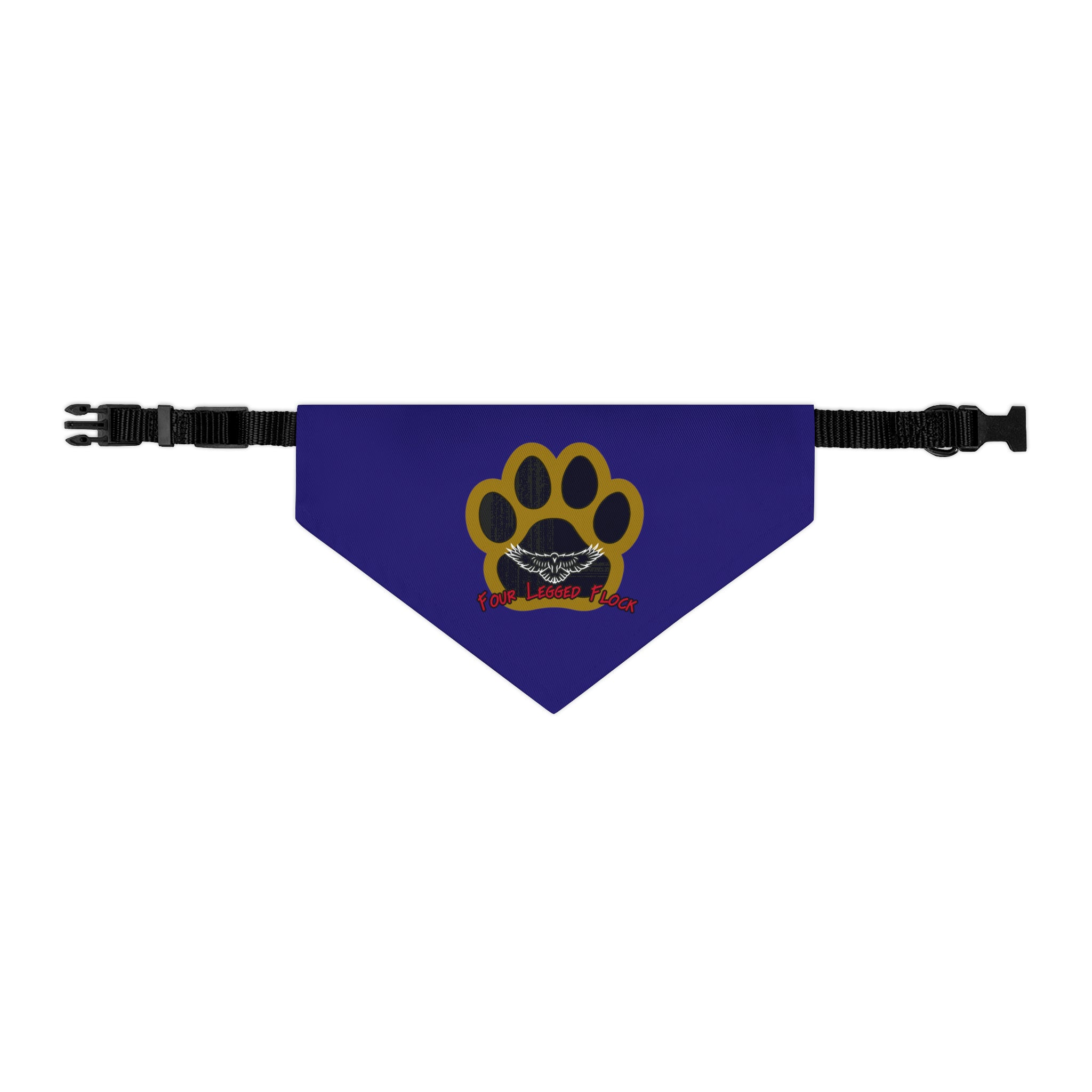 Baltimore Football Pet Bandana | Four Legged Flock Pet Bandana Collar | Free Shipping!