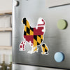 Maryland Flag Chickens Sticker | Kiss-Cut Vinyl Decal | Maryland Agriculture Sticker | Multiple Sizes