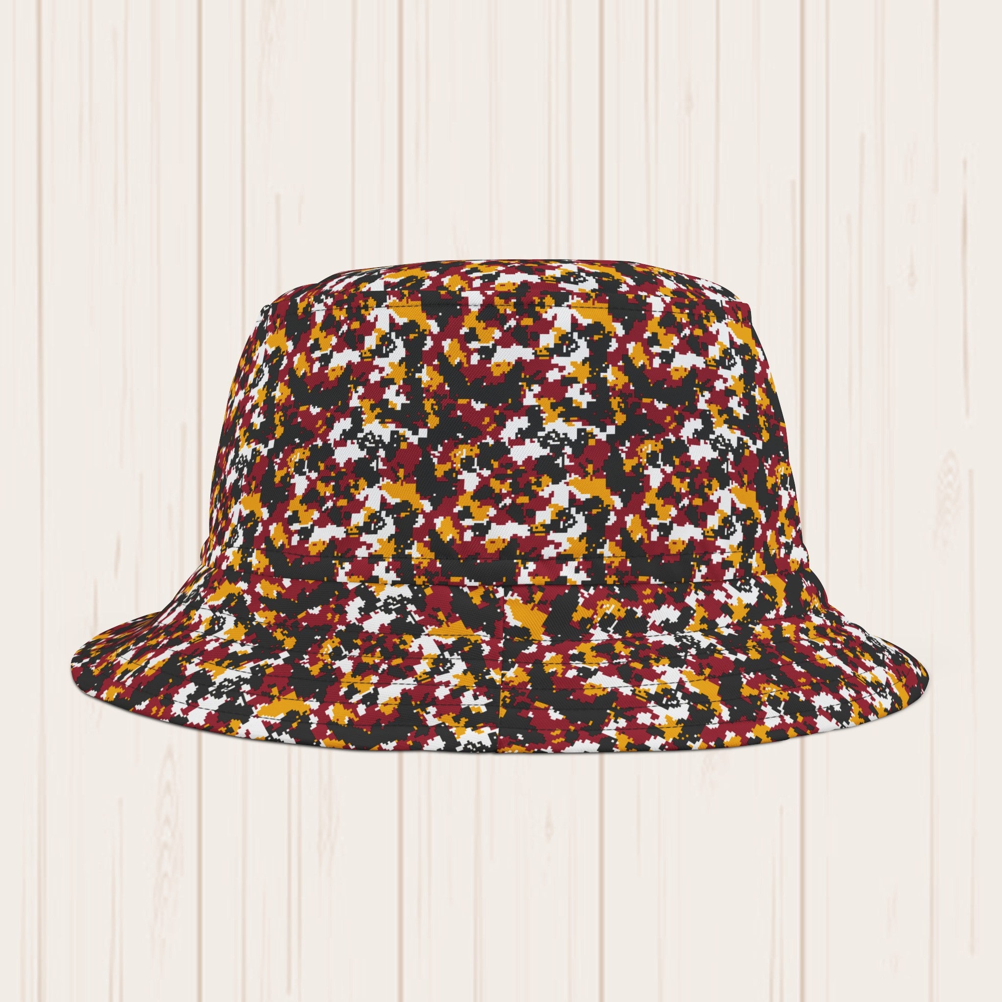 Maryland Flag Camo Colors Water Repellent Bucket Hat | Free Shipping