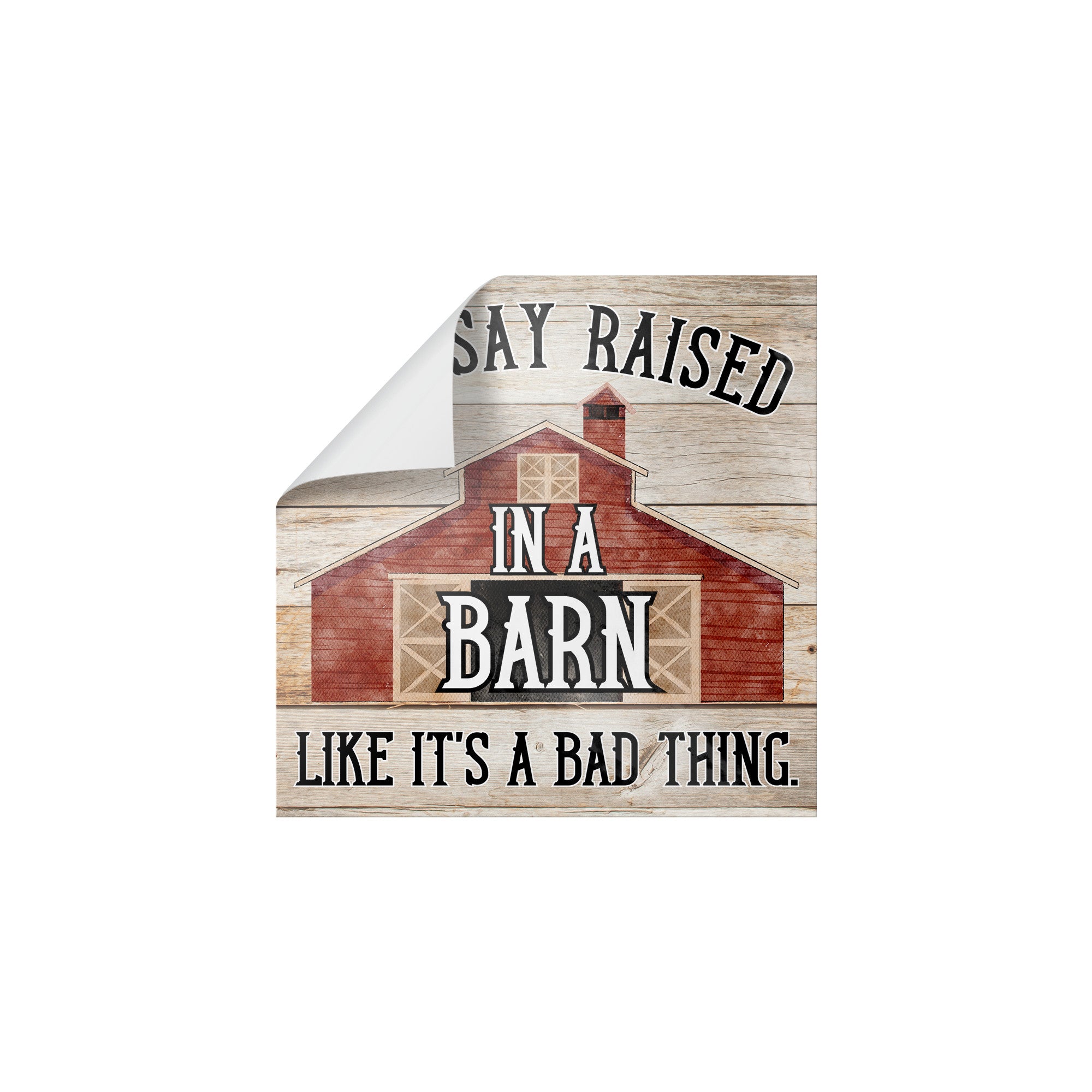 Barn Sticker