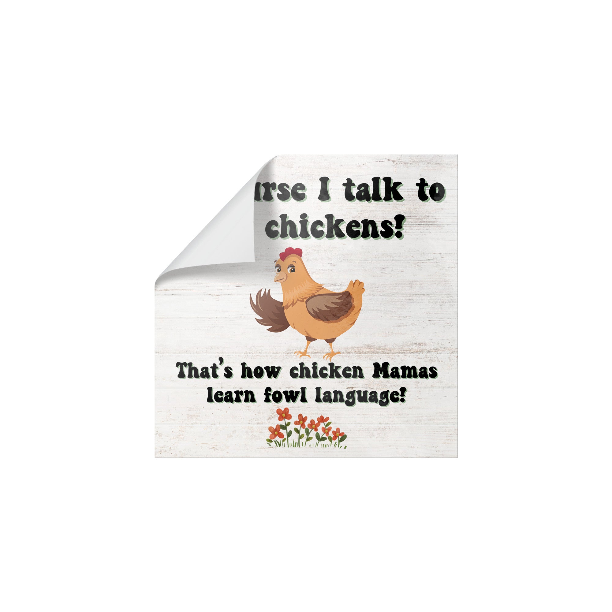 Chicken Sticker