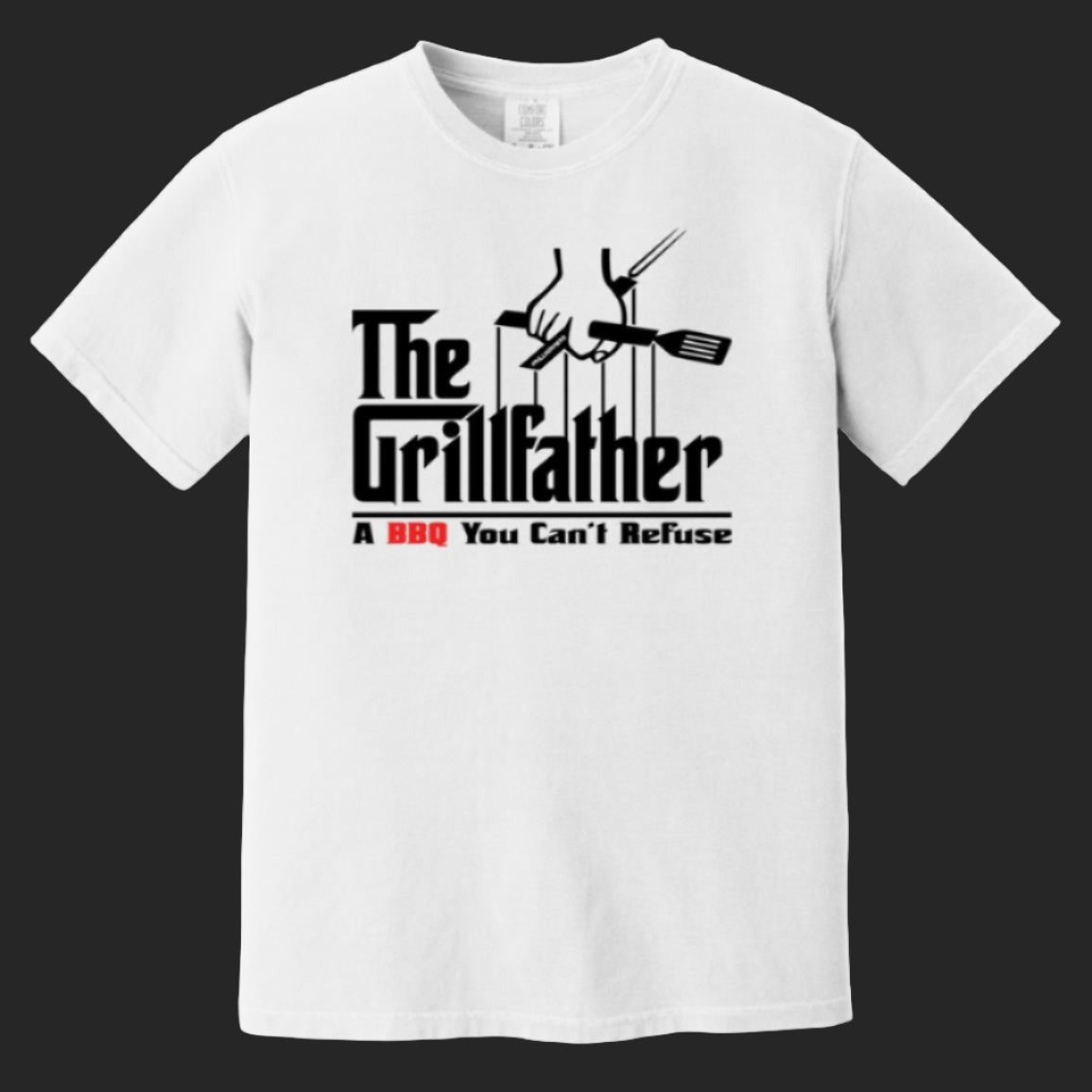 The Grillfather Comfortable Heavyweight Garment-Dyed T-Shirt | Free Shipping