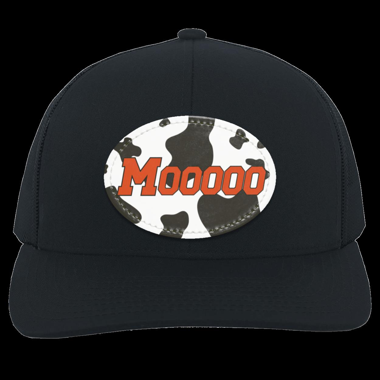 Moo Trucker Snap Back Hat with Printed Oval Patch | Baltimore Baseball Hat | FREE SHIPPING