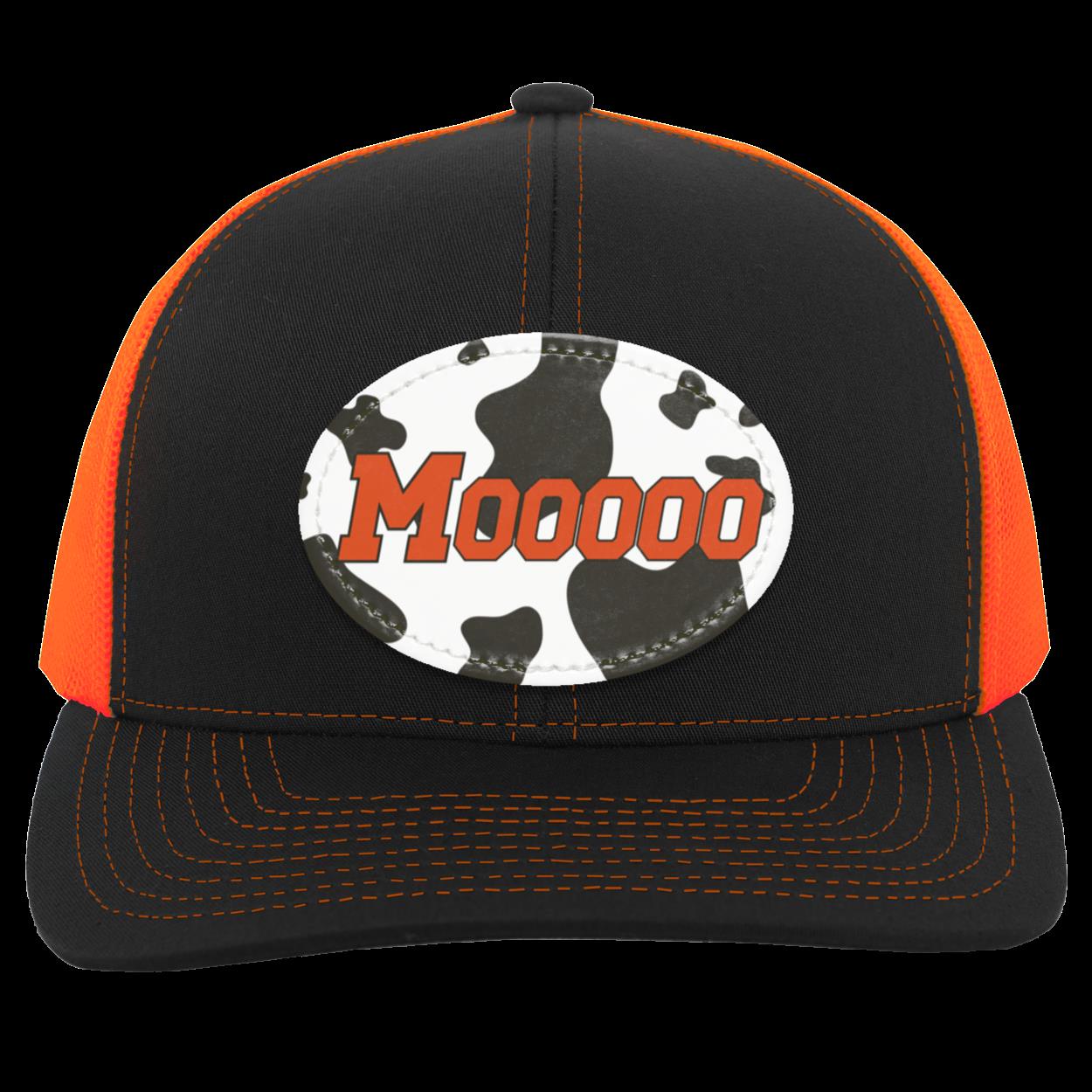 Moo Trucker Snap Back Hat with Printed Oval Patch | Baltimore Baseball Hat | FREE SHIPPING