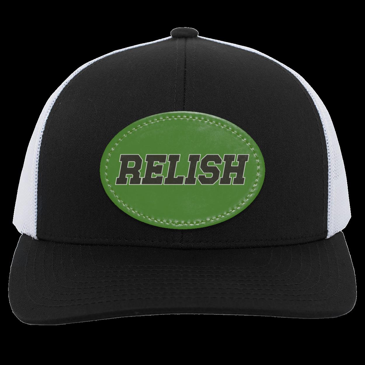 Relish Trucker Snap Back Hat with Printed Patch | Team Relish Hot Dog Races | FREE SHIPPING