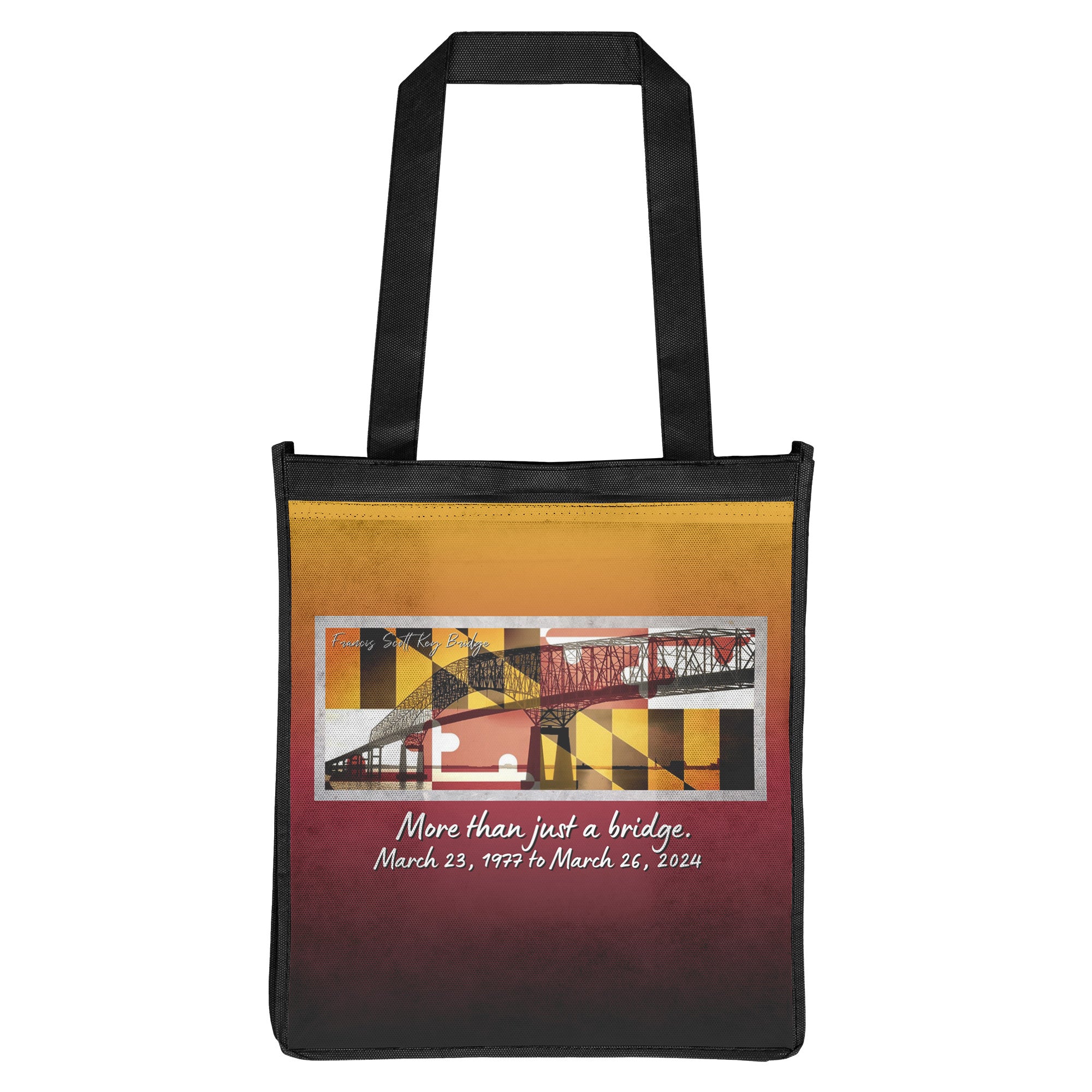 Key Bridge Memorial Bag with Gusset | FSK Baltimore Fundraiser | $2.00 Discount when Purchasing Two or More